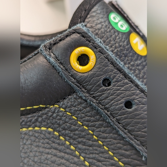 Vans Old Skool NYC 66 Subway Black Leather Fashion Casual Sneakers Men's 10 - Picture 7 of 11